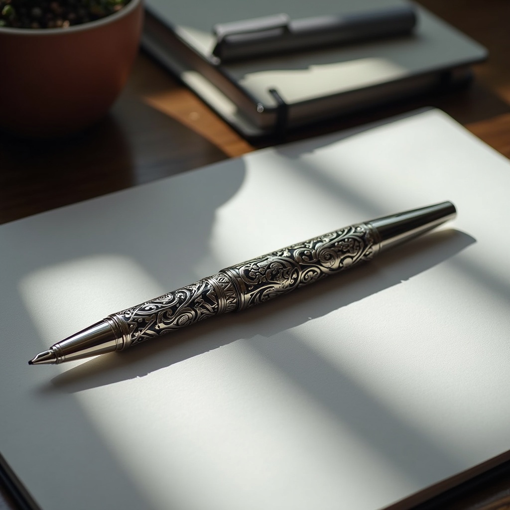 dlugopis-parker-z-grawerem-srebrny Długopis Parker z grawerem srebrny