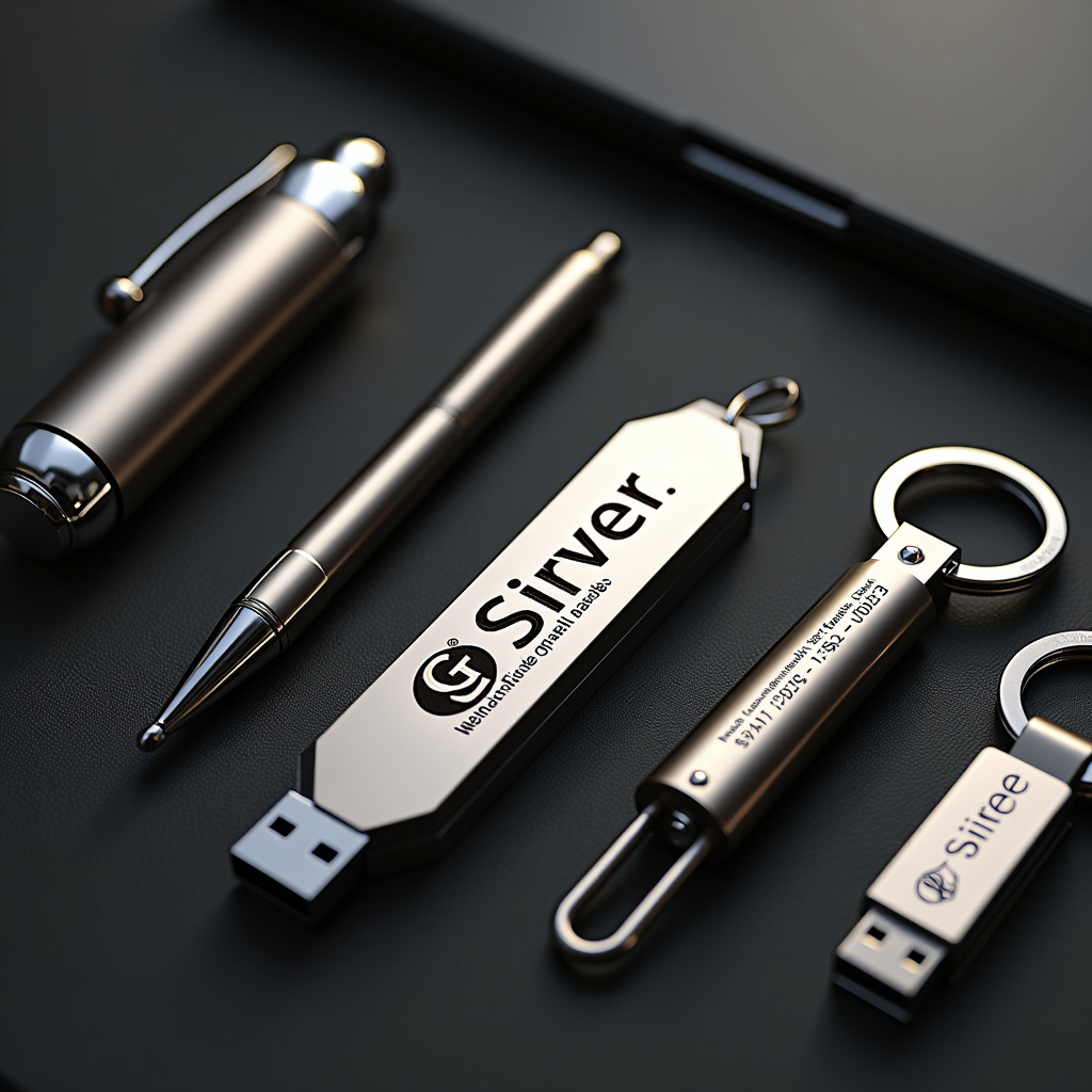 Elegancki długopis z grawerem i pamięcią USB - gadżet promocyjny