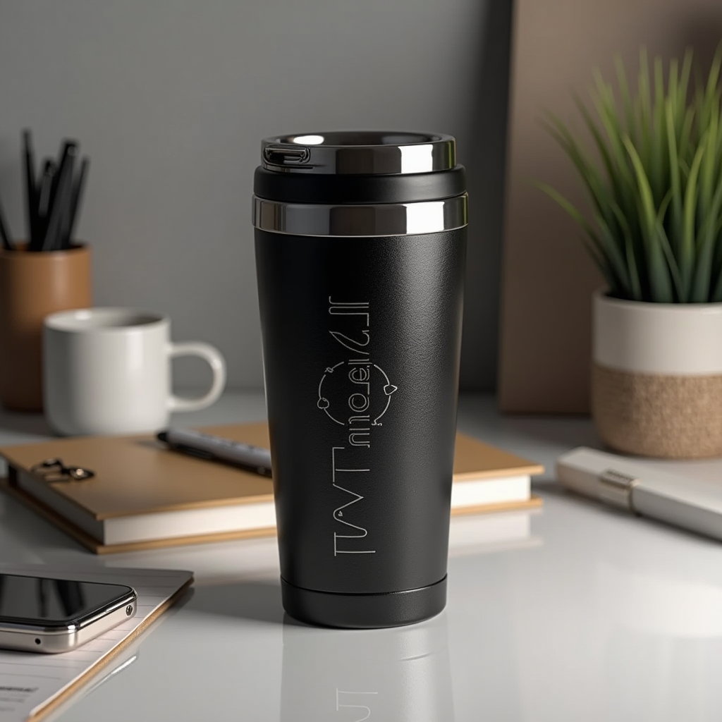 Kubek termiczny z grawerem jako prezent dla szefa