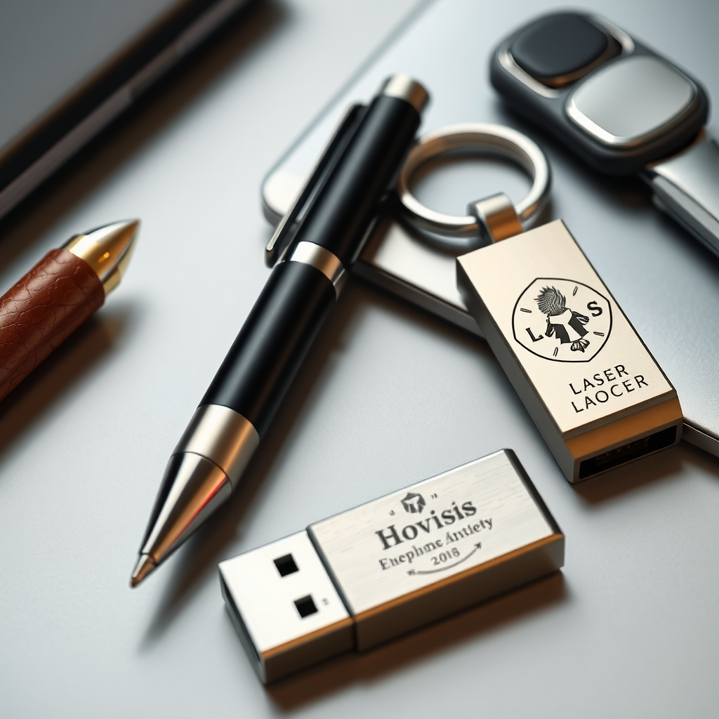 Nowoczesny pendrive z grawerem - prezent dla klientów